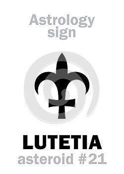 Astrology: asteroid LUTETIA