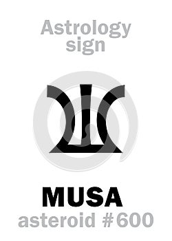 Astrology: asteroid MUSA