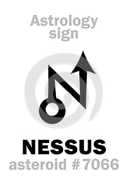 Astrology: asteroid NESSUS photo