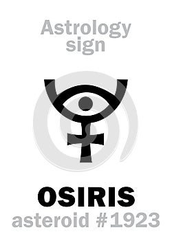 Astrology: asteroid OSIRIS