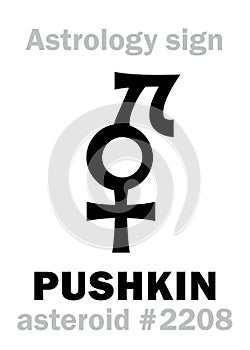 Astrology: asteroid PUSHKIN