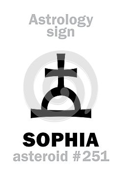 Astrology: asteroid SOPHIA