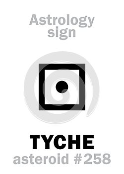 Astrology: asteroid TYCHE