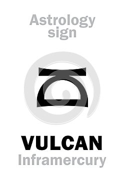 Astrology: circumsolar planet VULCAN