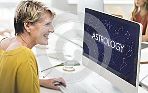 Astrology Comet Constellation Fantasy Galaxy Concept