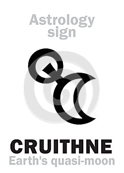 Astrology: CRUITHNE (Earth's quasi-moon)