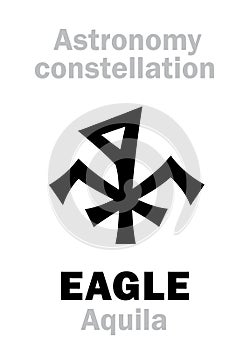 Astrology: EAGLE (Aquila) constellation