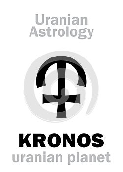 Astrology: KRONOS (uranian planet) photo