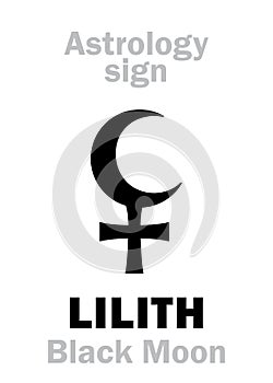 Astrology: LILITH (Black Moon) photo