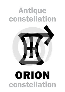 Astrology: ORION (Ancient pre-historical Neolithic constellation)