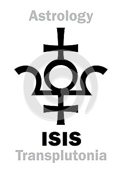 Astrology: planet ISIS