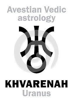 Astrology: planet KHVARENAH / Pharn (Uranus)