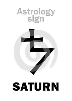 Astrology: planet SATURN