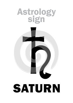 Astrology: planet SATURN