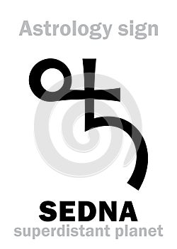 Astrology: planet SEDNA photo