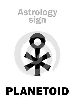 Astrology: PLANETOID (little planet)