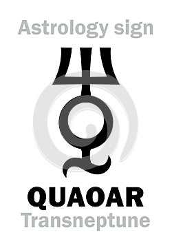 Astrology: planetoid QUAOAR