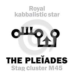 Astrology: The PLÃ‰IADES (The Royal Behenian kabbalistic star)