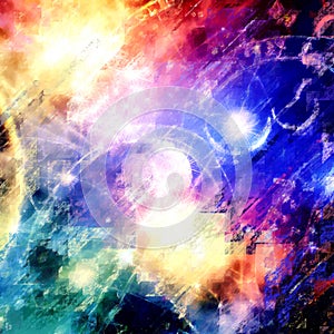 Abstract Astrology concept photo