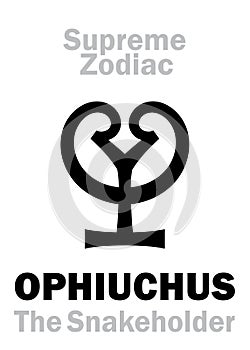 Astrology: Supreme Zodiac: OPHIUCHUS (The Snakeholder), XIII sign of Zodiac photo