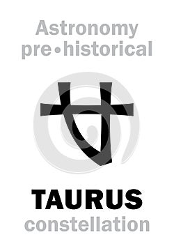 Astrology: TAURUS (Ancient pre-historical Neolithic constellation) photo