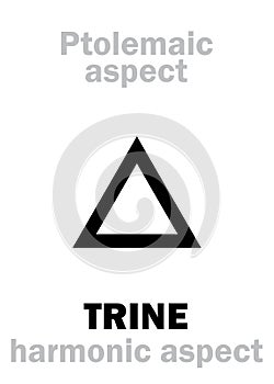 Astrology: TRINE (aspect) photo
