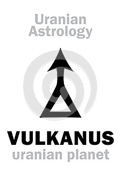 Astrology: VULKANUS (uranian planet) photo