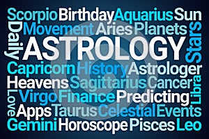Astrology Word Cloud