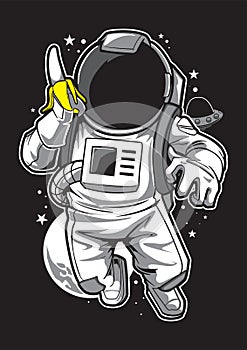 Astronaut & Banana