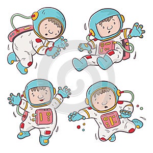 Astronaut cute cartoon