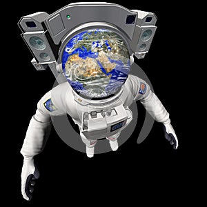 Astronaut Earth