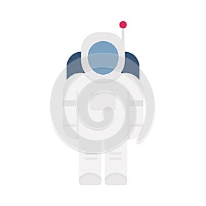 Astronaut  Flat vector icon which can easily modify or edit