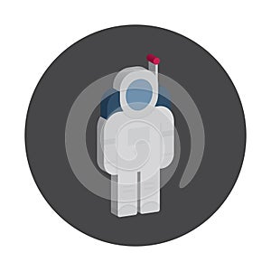 Astronaut  Isometric vector icon which can easily modify or edit