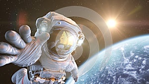 Cosmonauta spazio cosmico 