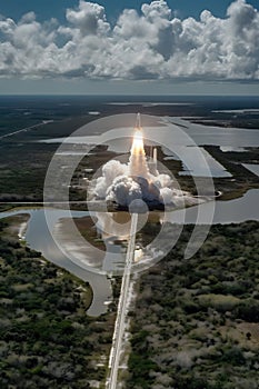 astronaut rocket ship