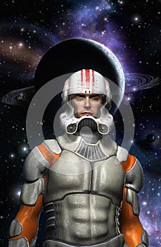 Astronaut space commander pilot