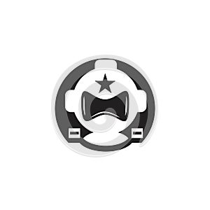 astronaut Vector icon illustration