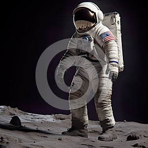 Astronauts Earth spaceman Moon space spaceship