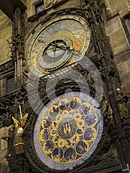 Astronomic clock praga photo