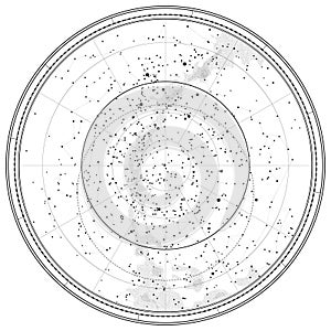 Astronomical Celestial Map