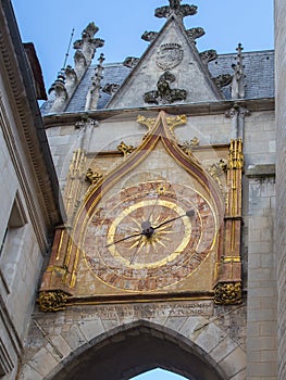The astronomical clock at Auxerre, France
