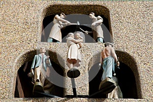 Astronomical Clock Dancing Figures - Olomouc - Czech Republic