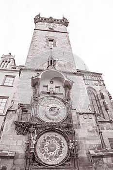 Astronomical Clock and Old Town Hall Tower, Prague