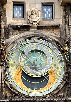 Astronomical clock at the Old Town of Prague