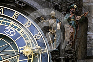 Astronomical clock, Old Town Square, Prague