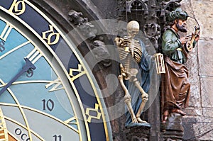 Astronomical clock, Prague photo