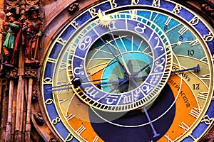 Astronomical clock, Prague photo