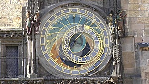 Astronomical clock, Prague top attraction.