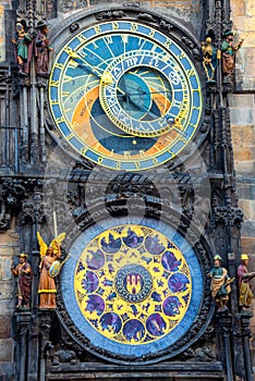 Astronomical dial of the Prague Astronomical Clock