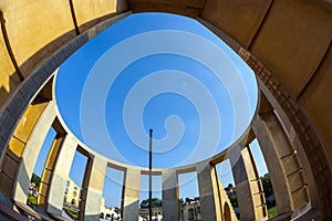 Astronomical instrument at Jantar Mantar observatory